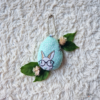 Porte-clés oeuf de lapin