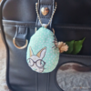 Porte-clés oeuf de lapin