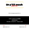 Carte cadeau Meuh