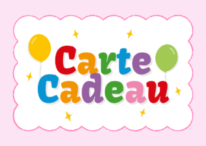 Carte cadeau Anniversaire