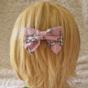 Barrette nœud Lapinou Nina